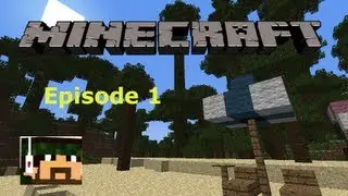 Minecraft: Lets Build a Beach Scene!: Episode 1