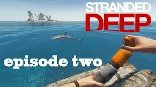 Seriously hate sharks, lets fight one  Stranded Deep