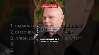 Matt Pinfield's top 5 songs of 2023! #podcast #rock #music #interview