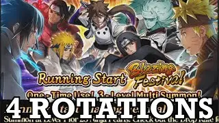 Naruto Blazing - Running Start Blazing Festival Summons [2020]