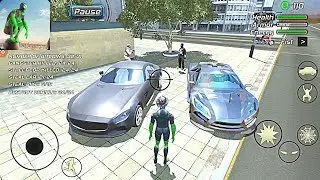 Rope Frog Ninja Hero - Strange Gangster Vegas #6 My Supercar Collection | Android GamePlay HD
