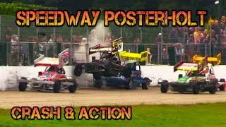 Speedway Posterholt 25/8/2024: Crash & Action