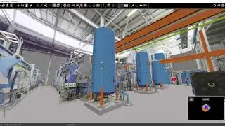 Short video showing an IFC file loaded in Leica JetStream Viewer