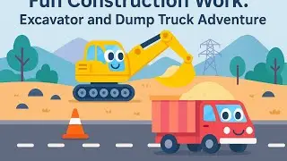 #kids  LOVE Construction Vehicles Adventures!