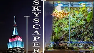 180 GALLON SKYSCRAPER RIVER TERRARIUM!!