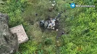 Запорожская мясорубка: жёсткие кадры разгрома и подрыва на минах боевиков ВСУ
