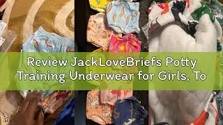 Review JackLoveBriefs Potty Training Underwear for Girls, Toddler Learning Training Underwear Boys (