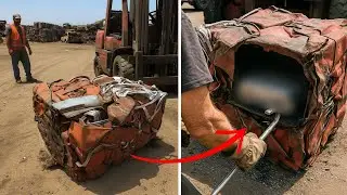 [Full Story] Scrap Dealer Bought Crushed Car Cube, The Item Hidden Inside Made Him Call 911&hellip;