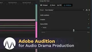 Adobe Audition for Audio Drama Production
