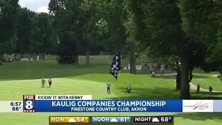 Kenny visits the Kaulig Companies Championship