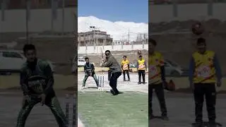 Матч по крикету CEC Leh против DC Leh #cricket #ladakh #lehladakhtourism #cecleh #ladakhcricket