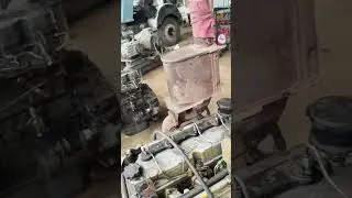 JCB 3DX engine repairing