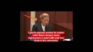 Camille exposes another lie Amber tells! Watch Ambers facial expressions & eyes! #short