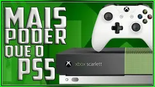 NOVO XBOX ser&aacute; MAIS PODEROSO que o PLAYSTATION 5? Qual o TAMANHO desse PODER?