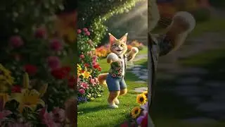 &ldquo;Cat Groove in the Garden | Adorable AI Cat Dance Performance&rdquo; 🌿🐾 #catdance #Meowgroove