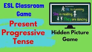 Present Progressive Tense | ESL Game