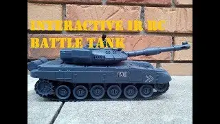 INTERACTIVE IR RC BATTLE TANK: PART 1