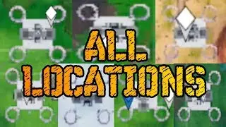 ALL 7 SKY PLATFORMS - Visit All Sky Platforms Fortnite Season 9 Week 1 Challenge!