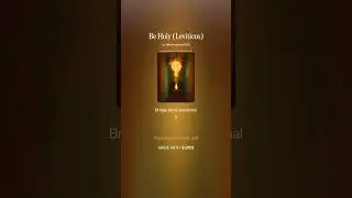 Be Holy (Leviticus) | 90s Hip Hop & Soul Fusion