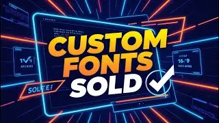 He Sold Custom Fonts to Designers II Typography Digital Product