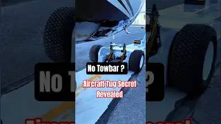 Advanced Aircraft Tug Innovation: No Towbar Needed - Tools and machine