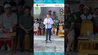 Jalan Sehat Kerukunan Dalam Rangka HAB ke-80 Kementerian Agama RI tingkat Kanwil Kemenag Gorontalo