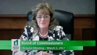 Jackson County Commissioner Colleen Roberts re Administrator Danny Jordan