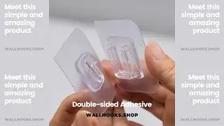 Wall Hooks - Adhesive Double-sided - Order Online