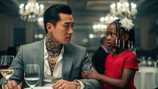 Little Girl Grabbed the Korean Mafia Boss Crying 