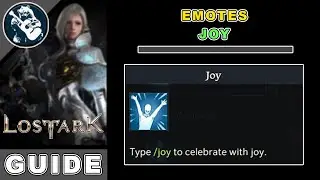 How to Get Joy Emote in Lost Ark | Emotes Location Guide