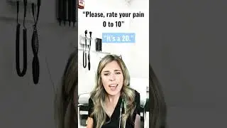 Pain scale dilemma #shorts #nurse #nursehumor