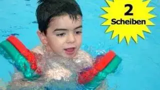 Kinderschwimmen - sicher und einfach mit Schwimmscheiben