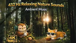 2 Hour 432 Hz Relaxing Nature Sounds | Ambient Music for Sleep & Meditation 🌲
