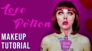 LOVE POTION MAKEUP LOOK 💘 | BROOKE ELLIS ✨