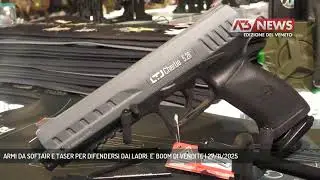 ARMI DA SOFTAIR E TASER PER DIFENDERSI DAI LADRI: E' BOOM DI VENDITE | 27/11/2025