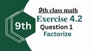Class 9 Math Exercise 4.2 Question 1 | Step by Step Solution