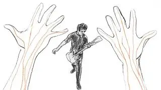 Hand-drawn animated video trailer | Black and the Red