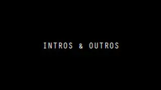 Intro / Outro template for Youtube | Instagram | Facebook