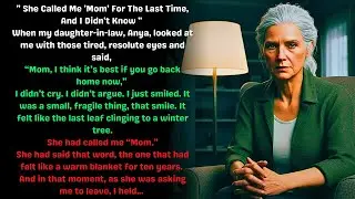 She Called Me 'Mom' For The Last Time, And I Didn't Know
