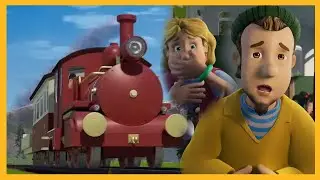 Op hol geslagen trein? 🔥 Brandweerman Sam compilatie 🔥