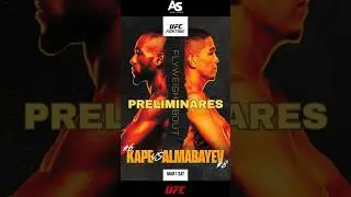 Preliminares UFC Fight Night: 🔥 Kape vs. Almabayev 🔥 #ufc  #ufcfightnight  #UFCEspa&ntilde;ol
