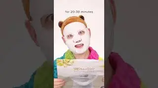 This is an art attack 🎨🖍 #artattack #weirdskincare #art #papiermache #skincare #beauty #funny #fy