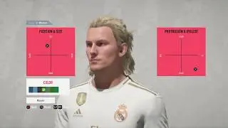 DAVID BECKHAM (REAL MADRID) / FIFA 20 PRO CLUBS LOOK ALIKE