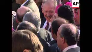 West Bank - Patriarch arrival