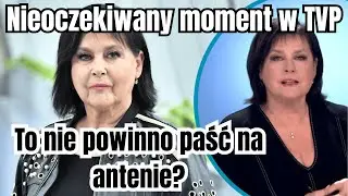 Nietypowa sytuacja w TVP &ndash; co powiedziała Elżbieta Jaworowicz?
