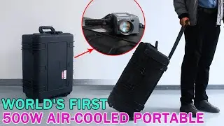 World's First 500 WATT Air Cooled Laser Cleaning Machine