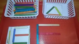 Popsicle Stick Logic Activity for Children