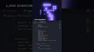 Mouse Move Effect Pure CSS ❄ #shorts #css