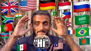 ASMR Hi 👋 In Different Countries [Outdoor]🇺🇸🇬🇧🇧🇷🇮🇳🇵🇭🇲🇾🇲🇽🇵🇰 