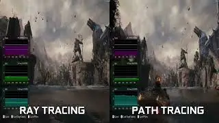 DOOM THE DARK AGES - RAY TRACING vs PATH TRACING COMPARISON